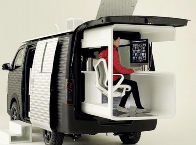Vidéo - Le concept Nissan NV350 : le van pour le télétravail !